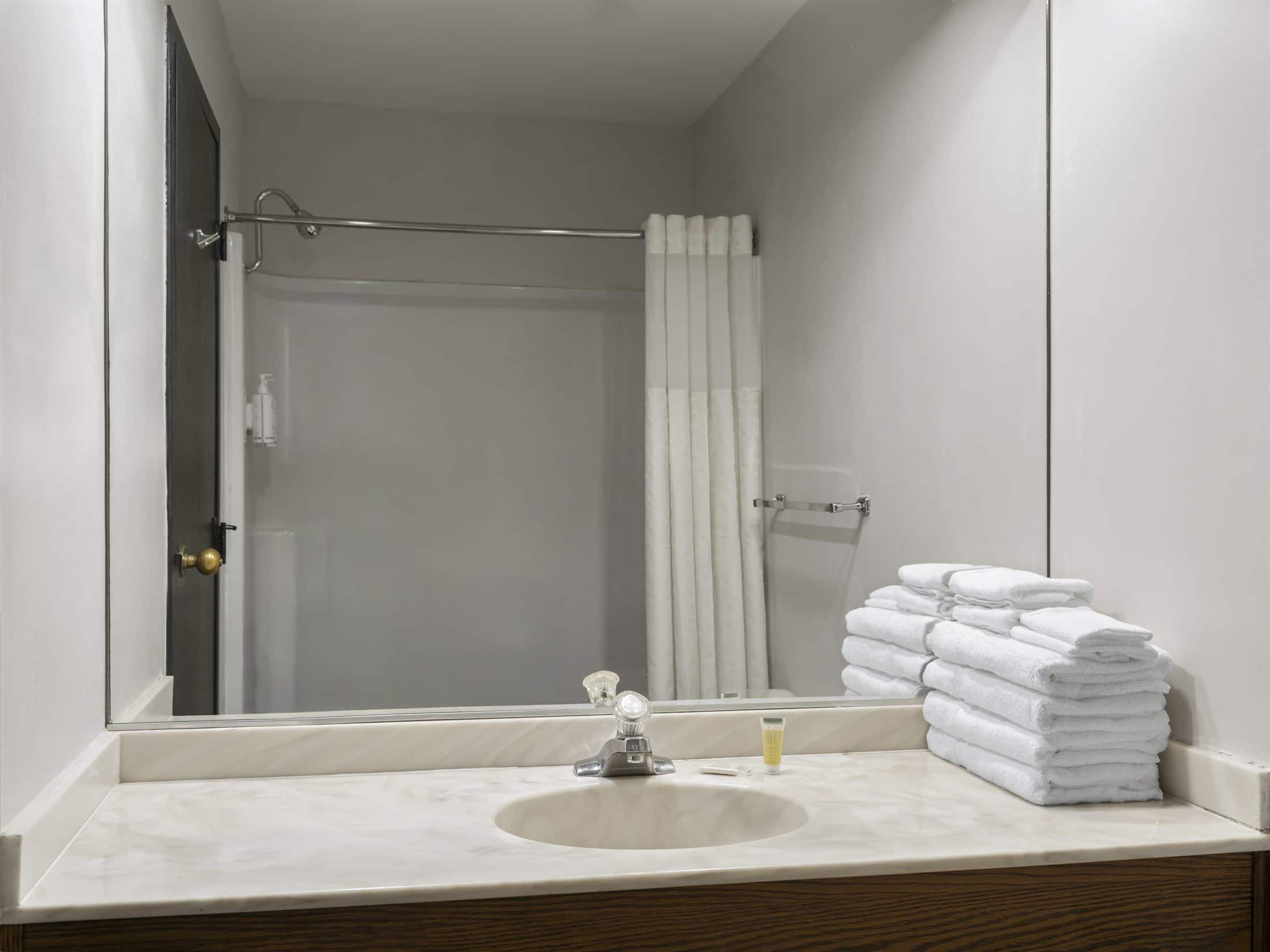 1 Queen Bed - Non-Smoking bathroom