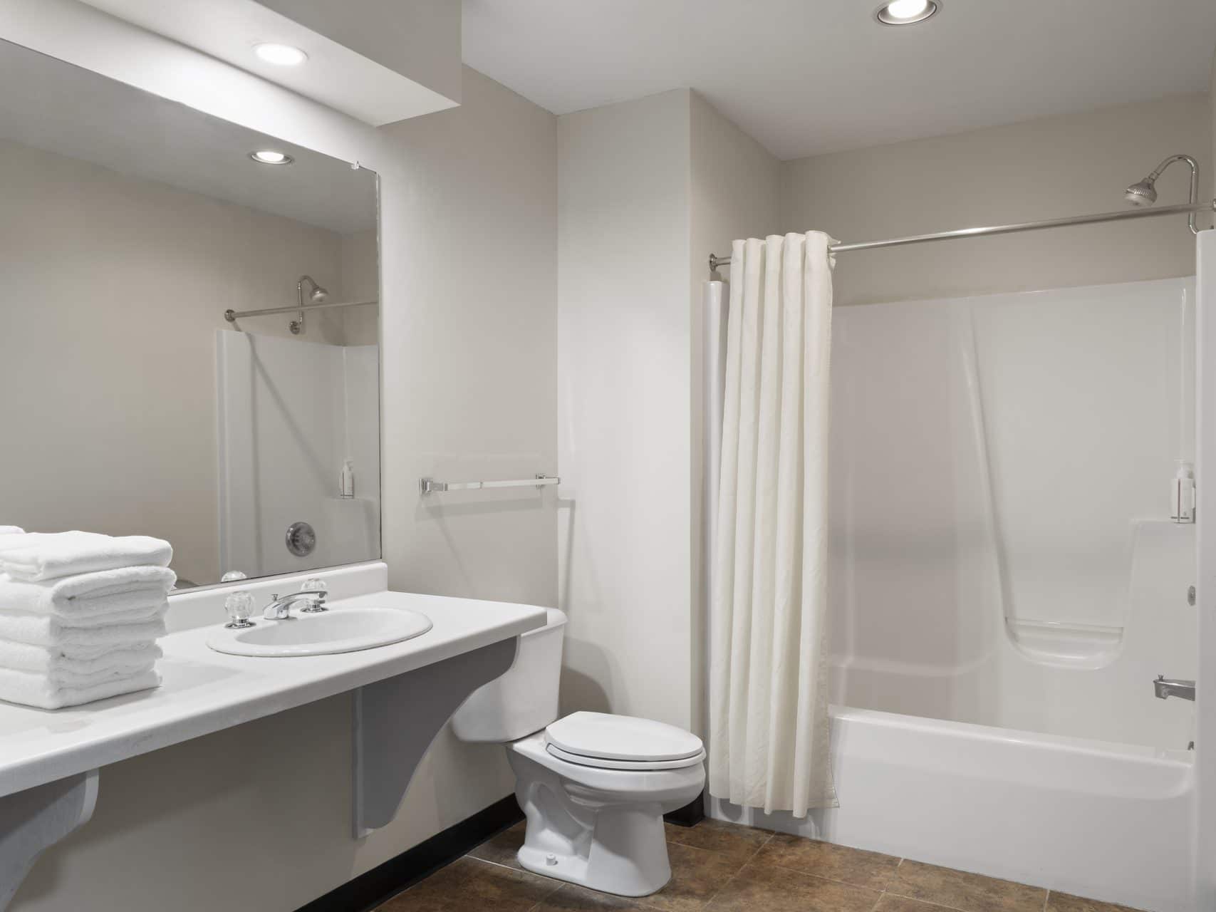 Whirlpool King Suite - Non-Smoking bathroom