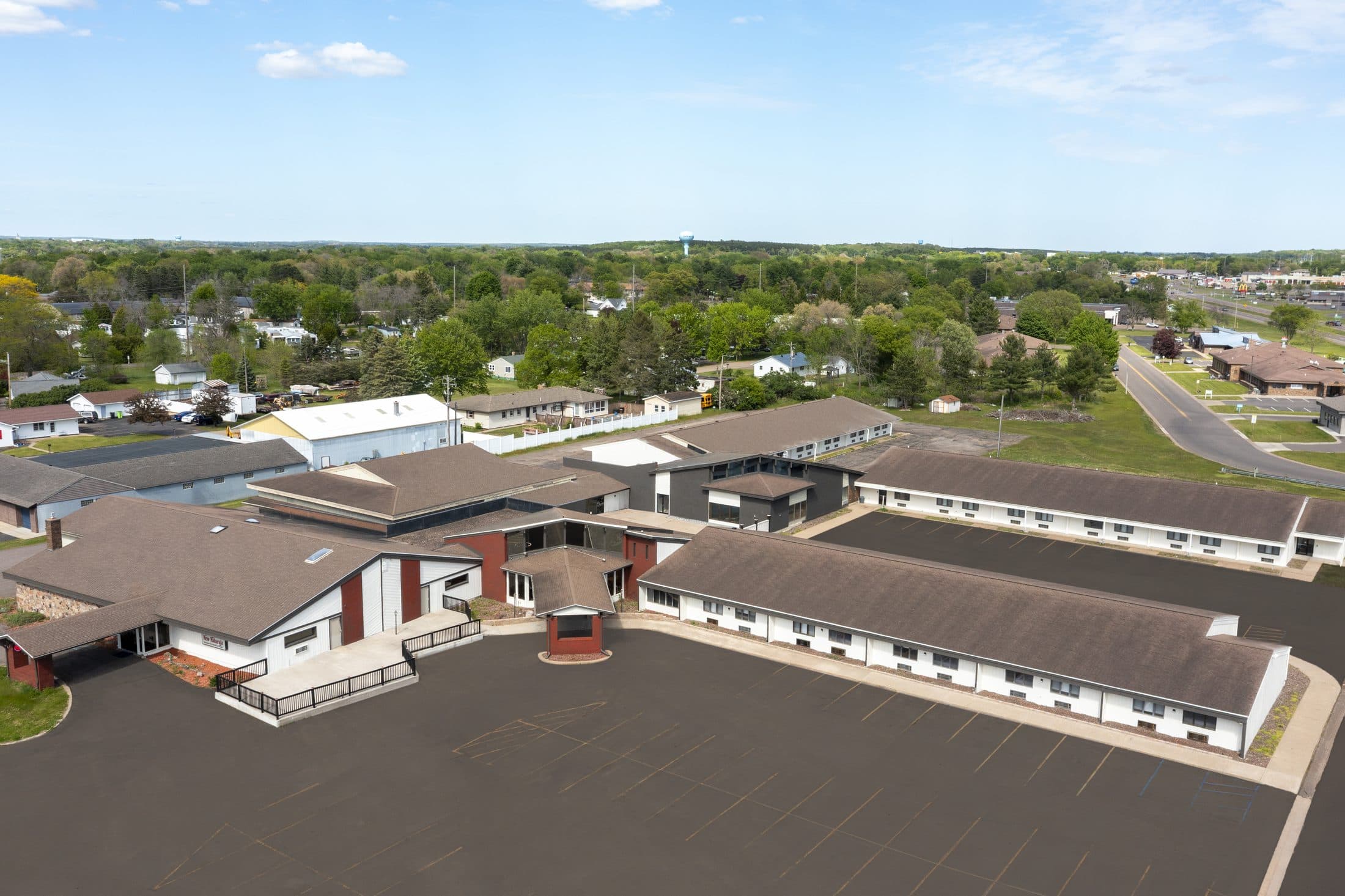 Aerial view of Avalon Hotels